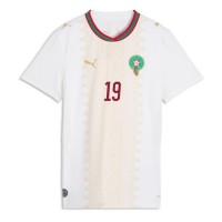 Dámy Fotbalový dres Maroko Youssef En-Nesyri #19 MS 2026 Venkovní Krátký Rukáv